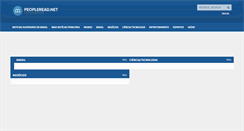 Desktop Screenshot of br.peopleread.net